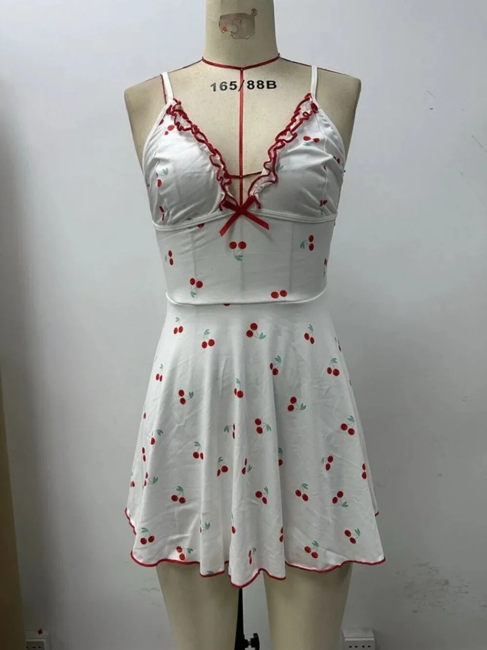 Women Nightgown Sexy Babydoll Lingerie Chemise Sleepwear V-Neck Dress Sleepwear